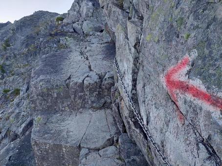 剱岳・早月尾根のカニのハサミ 剱岳・早月尾根のカニのハサミ 剱岳,劔岳,カニのハサミの写真素材