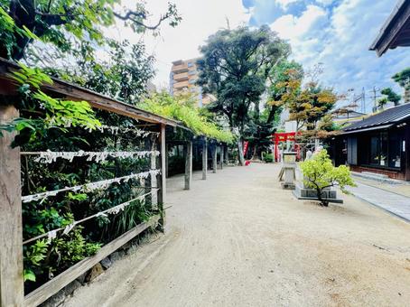 宇賀神社 宇賀神社 宇賀神社,黒田稲荷,神社の写真素材