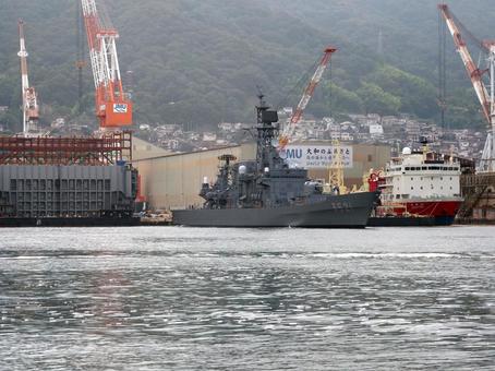 広島県呉市　アレイからすこじま　 広島県,呉市,潜水艦の写真素材