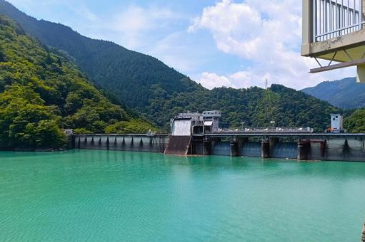 井川ダム 井川ダム 井川,ダム,自然の写真素材