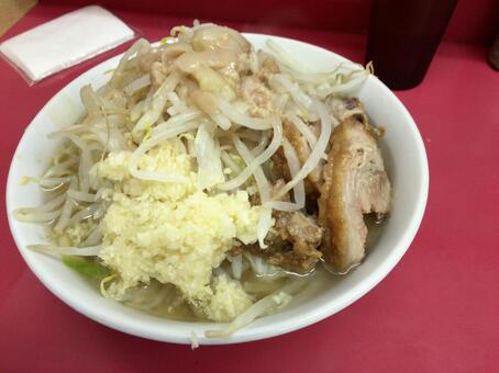二郎系ラーメン 二郎系ラーメン,二郎系インスパイア,二郎系の写真素材