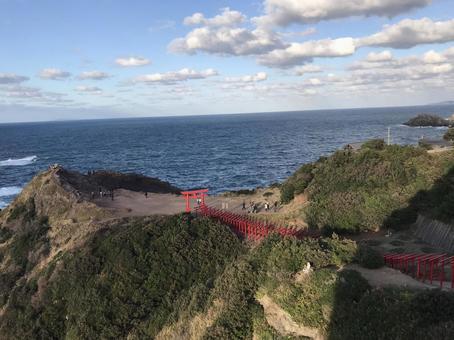 元隅乃神社の絶景2の写真