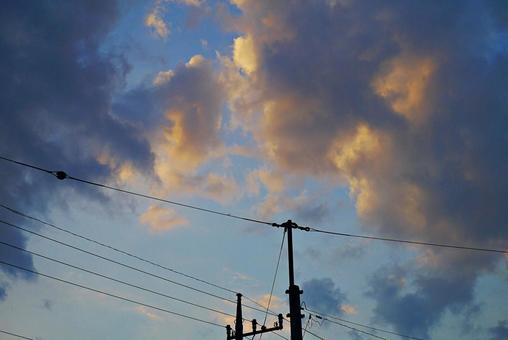 Photo, qi cloud, sky, evening sky, 