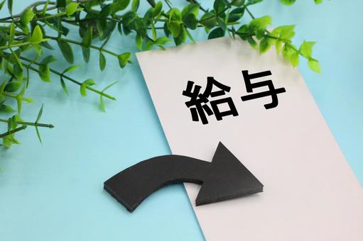 下がる給与のイメージ 下がる給与のイメージ 給料,給与,給与袋の写真素材