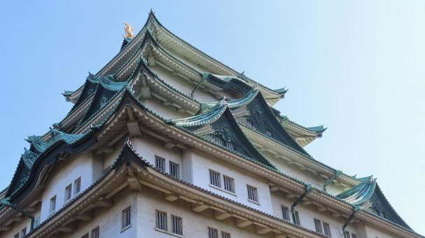 名古屋城　天守　大天守 名古屋城,尾張徳川家,御三家の写真素材