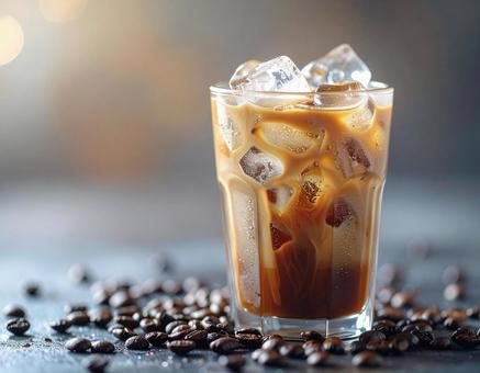 アイスコーヒーのイメージ アイスコーヒーのイメージの写真