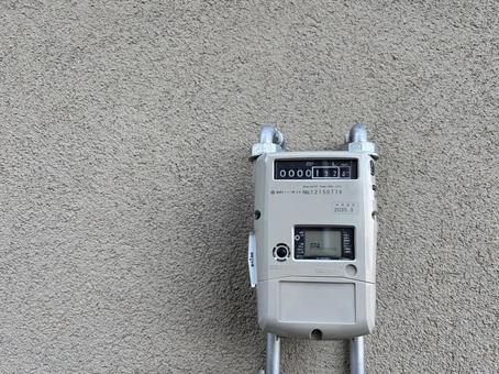 ガスメーターの素材 ガスメーターの素材 ガスメーター,素材,ガスの写真素材