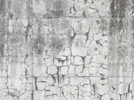 ひび割れた壁 壁,ヒビ,ひび割れの写真素材