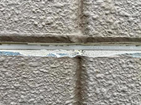 ALCシール目地内部のバックアップ材⑤ alc,バックアップ材,ポリエチレン発泡体の写真素材