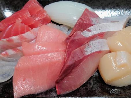 刺し身の盛り合わせ 刺し身の盛り合わせの写真