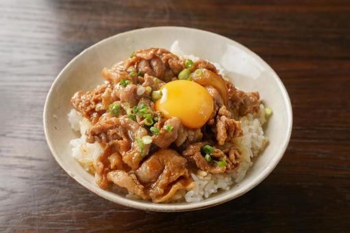 豚丼 豚丼の写真