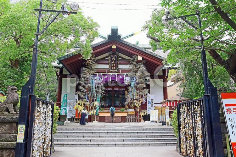 稲毛神社（川崎） 稲毛神社,武甕槌神,経津主神の写真素材