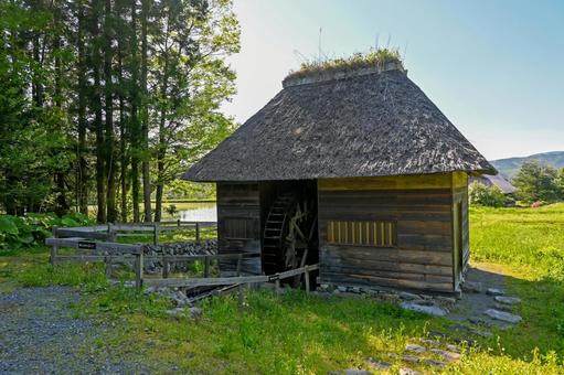 岩手・遠野市 山口の水車小屋 岩手・遠野市 山口の水車小屋の写真