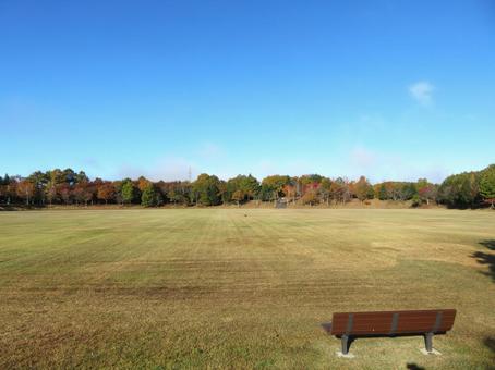 秋の会津レクリエーション公園 会津レクリエーション公園,公園,秋の写真素材
