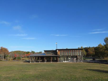 会津レクリエーション公園管理事務所 会津レクリエーション公園,公園,管理事務所の写真素材