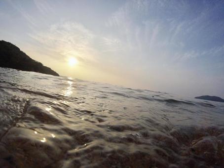 海 水面 海 水面の写真