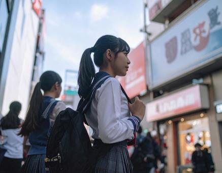 女子高校生 女子高校生の写真