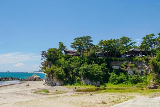 七ヶ浜の風景⑸ 七ヶ浜の風景⑸ 海,波,崖の写真素材