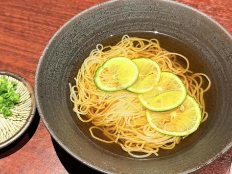 すだちそめん すだちそめん,ソウメン,そうめんの写真素材