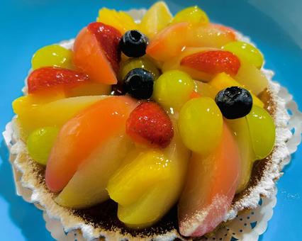 Photo, fruit tart, fruits, tart, 