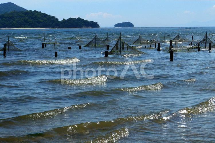 瀬戸の波 波,瀬戸,満ち潮の写真素材