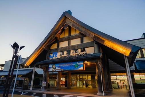【島根】JR出雲市駅 島根,出雲,出雲市駅の写真素材