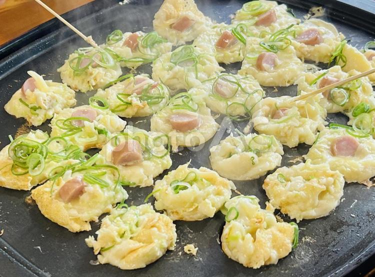 たこ焼き(ウィンナー) たこ焼き,ホームパーティー,食べ物の写真素材