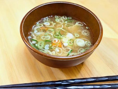 味噌汁 味噌汁の写真