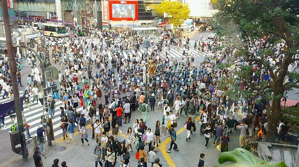 ทางแยกโตเกียวชิบูย่า 0521, JPG ทางแยกโตเกียวชิบูย่า 0521, ชิบุยะ, โตเกียว, จดจ่อ, JPG