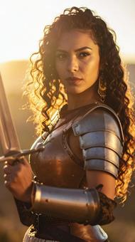 剣士 ファイター 女性Aの写真