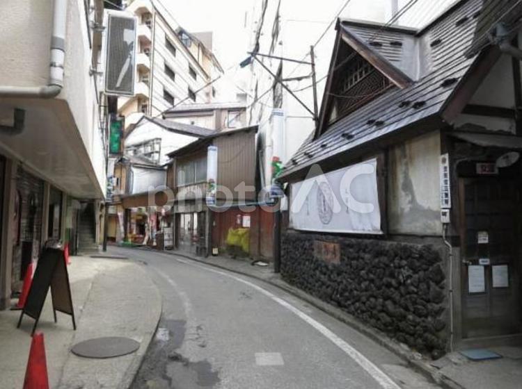 群馬　草津温泉の街並み　55 群馬,草津,温泉の写真素材