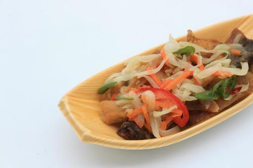 まぐろ南蛮漬け まぐろ南蛮漬け,まぐろ,かじきまぐろの写真素材