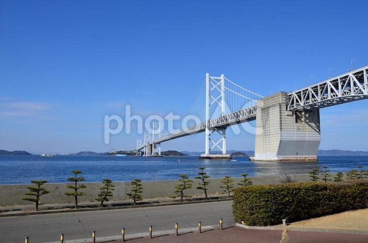 瀬戸大橋　本四連絡橋　瀬戸内海 瀬戸大橋,本四連絡橋,本四高速の写真素材