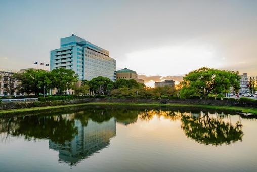 【佐賀】佐賀県立博物間・佐賀県立美術館 佐賀,県立,博物間の写真素材