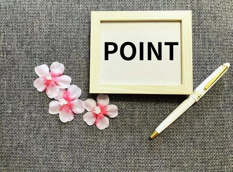 ビジネスで使える「POINT」の文字 まとめ,要点,重要の写真素材