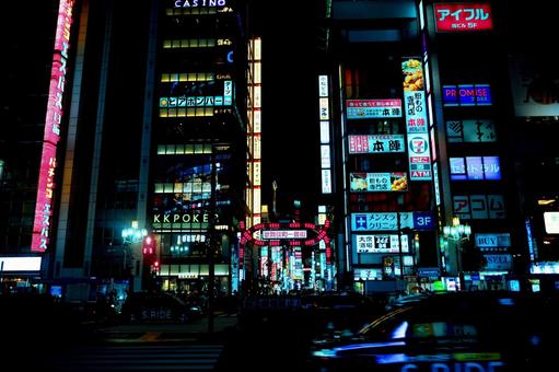 新宿歌舞伎町のネオンサイン 新宿歌舞伎町のネオンサイン 東京,新宿,歌舞伎町の写真素材