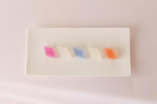 琥珀糖 琥珀糖の写真