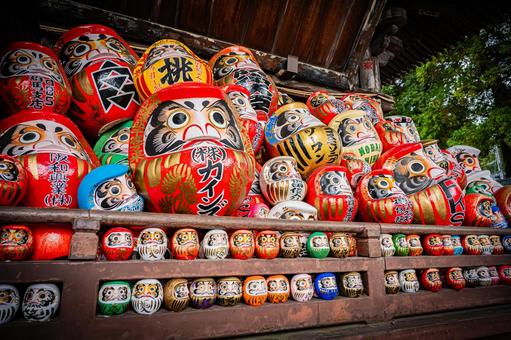 群馬県　少林山達磨寺 群馬,群馬県,達磨寺の写真素材