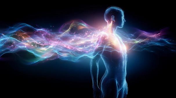 人体と宇宙の繋がりの写真