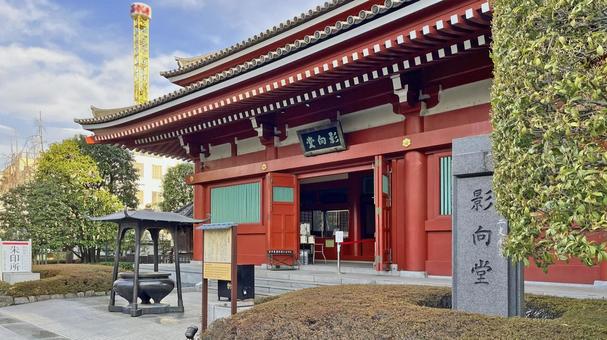 坂東33観音 13番 浅草寺 影向堂 坂東33観音 13番 浅草寺 影向堂 浅草寺,金龍山,影向堂の写真素材