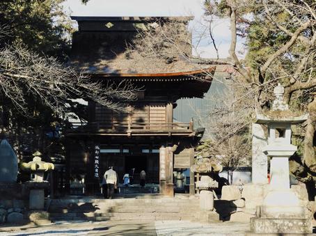 山梨県甲州市恵林寺三門 恵林寺,三門,甲州市の写真素材