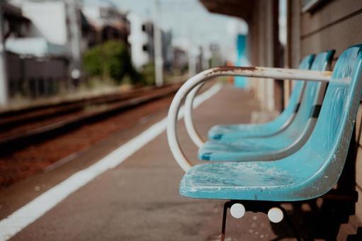 駅の風景 駅の風景の写真