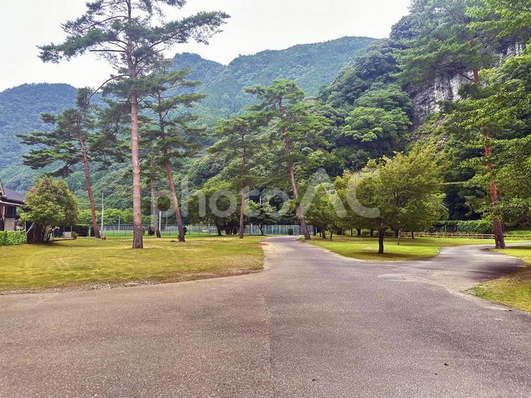 下北山公園　夏の公園 奈良県下北山村,アウトドア,温泉の写真素材