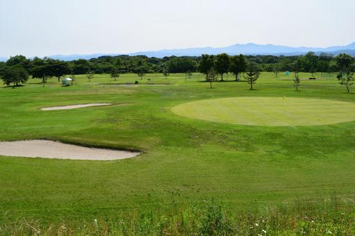 ゴルフ場 山形県 ゴルフ場 山形県 市民ゴルフ場,市民,ゴルフ場の写真素材