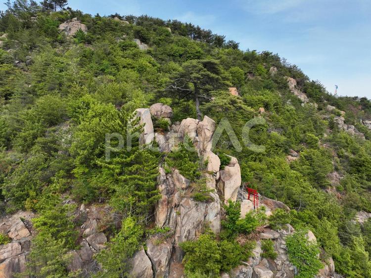 岡山県倉敷市　穴場稲荷 穴場稲荷神社,穴場稲荷,穴場稲荷大明神の写真素材