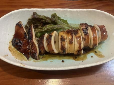 イカ焼き イカ焼き イカ焼き,焼き,イカの写真素材