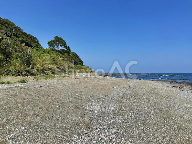 春の海　三輪崎海岸　海　黒潮 和歌山県新宮市,三輪崎海岸,海の写真素材
