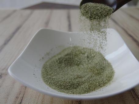 野菜塩 紫蘇塩 野菜塩 紫蘇塩の写真