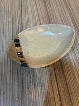 Photo, mashiko ware, a small dish, pottery, 