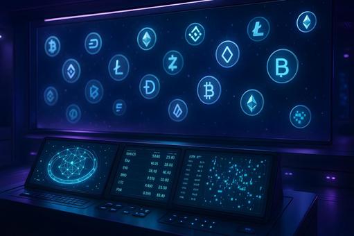 暗号資産モニター 暗号資産モニターの写真